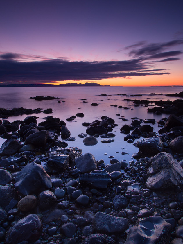 Rocksheen, Dunure 
 Rocksheen, Dunure 
 Keywords: Ayrshire, Dunure, Scotland, coast, landscapes, rocks, seascapes, shore, sunset