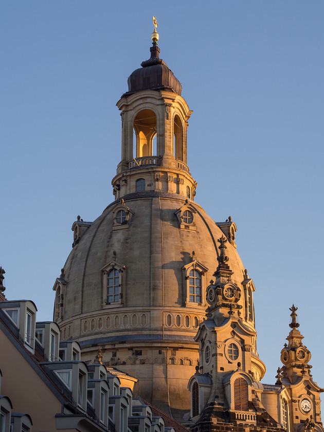 P9290554 
 Frankenkirche dome, Dresden 
 Keywords: Dresden, E-M5, Europe, Germany, Olympus, architecture, buildings, city, travel