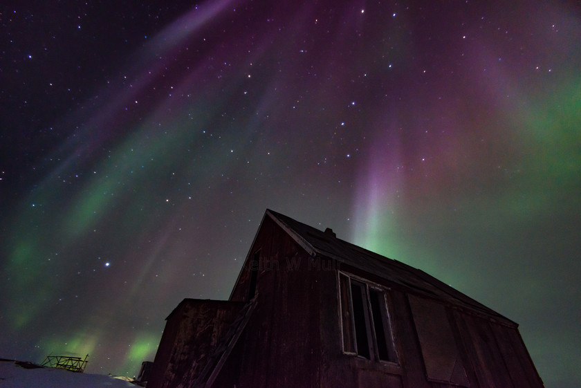 DSC9080 
 www.keithmuirphoto.co.uk 
 Keywords: Arctic, Aurora Borealis, Greenland, Northern Lights, Oqaatsut, aurora, ice, landscapes, night sky, snow, travel, winter