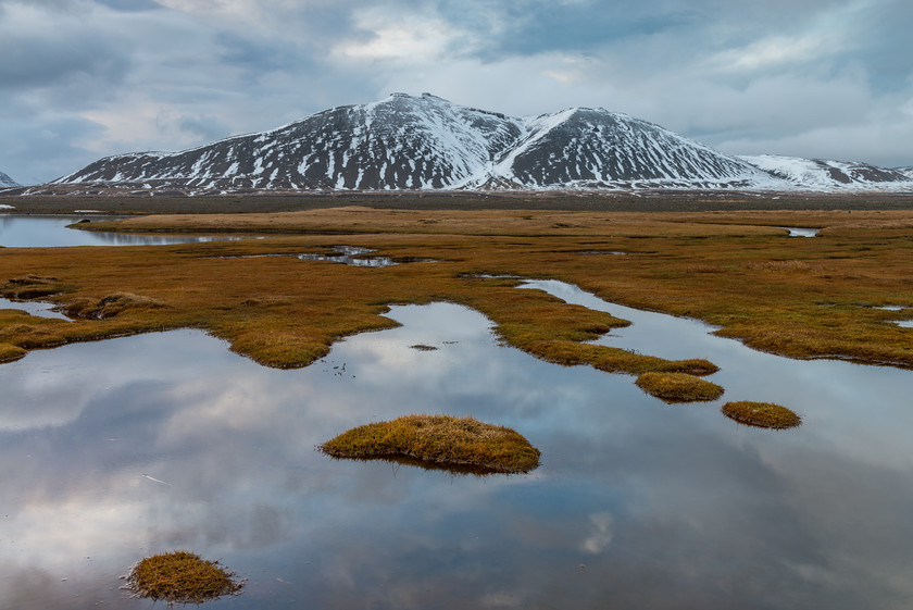 DSC 1182 
 www.keithmuirphoto.co.uk 
 Keywords: Iceland, Snaefellsnes, cloud, ice, landscapes, mountains, reflections, snow, travel, water, winter