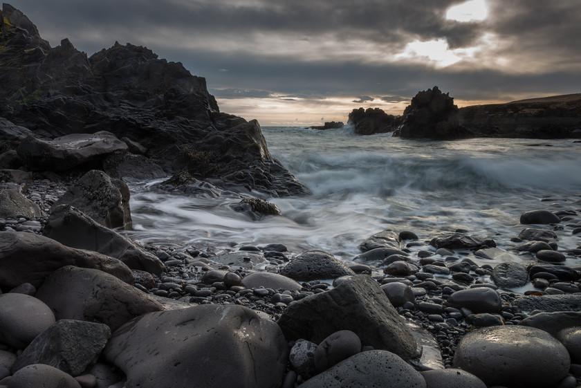 DSC 0802 
 Keywords: Hellnar, Iceland, Snaefellsnes, coast, landscapes, shore, travel, winter