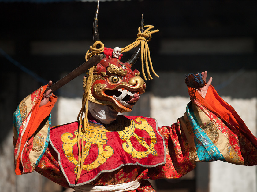 PA318566 
 Keywords: Asia, Bhutan, Olympus, Prakhar, dance, travel, tsechu