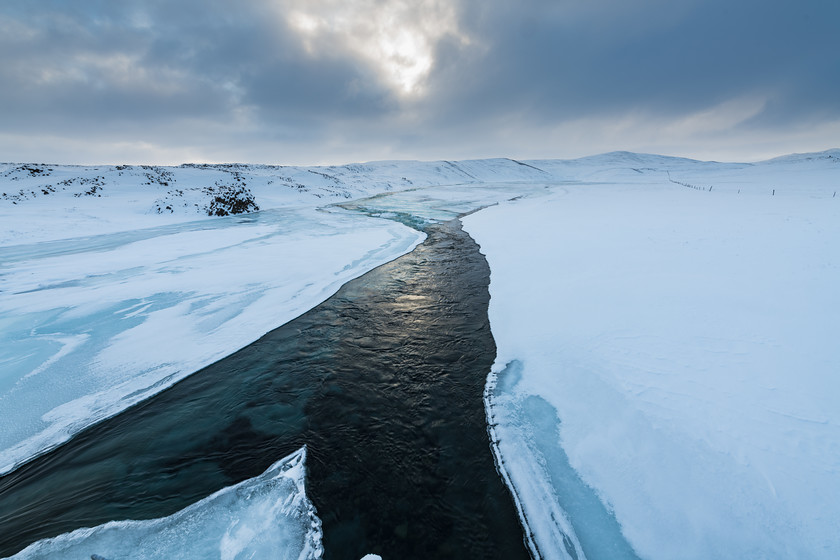 DSC3992 
 www.keithmuirphoto.co.uk 
 Keywords: Iceland, North East Iceland, WPH, Wild Photography Holidays, cold, ice, landscapes, river, snow, travel, winter