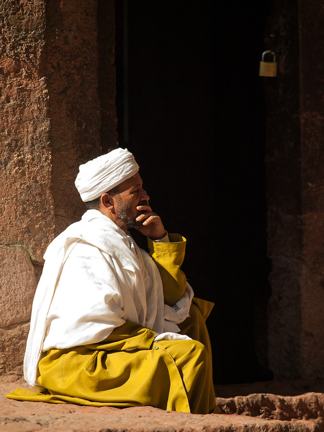 PA203134 
 Keywords: Africa, East Africa, Ethiopia, Ethiopian Orthodox Church, Lalibela, Olympus, Sub-Saharan Africa, church, people, portraits, rock hewn churches, travel