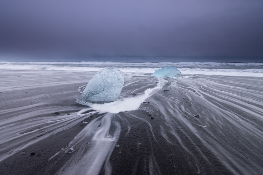 DSC2140 
 www.keithmuirphoto.co.uk 
 Keywords: Breiðamerkursandur, Iceland, Jökulsárlón, beach, coast, ice, landscapes, sea, seascapes, shore, travel