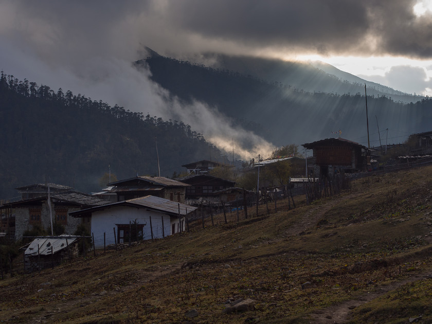 Merak Village 
 Keywords: Bhutan, Eastern Bhutan, Merak, Olympus