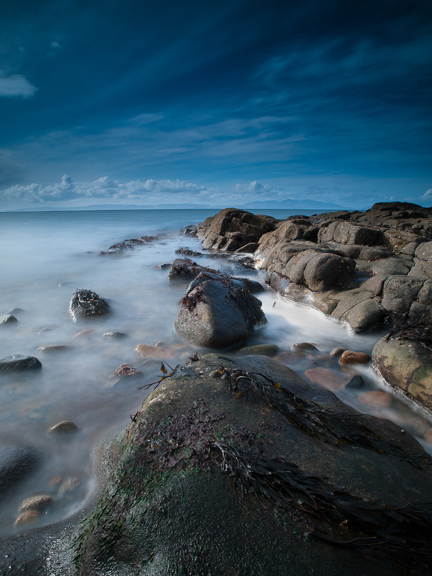 Spring Coast, Ayrshire 
 Spring Coast, Ayrshire, Scotland 
 Keywords: Ayrshire, Scotland, West of Scotland, coast, landscapes, rocks, seascapes, shore