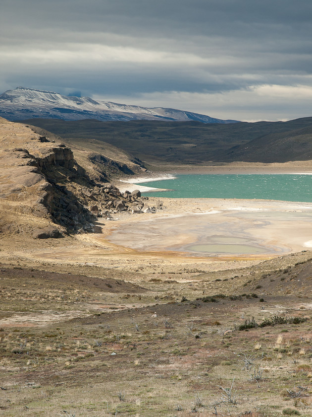 PA135252 
 Lago Goic, Torres del Paine National Park 
 Keywords: Amarga, Chile, Cruce Ruta 9 - Porteria Sarmiento - Guarderia Lago Grey, Cruce Ruta Y-150 - Laguna Azul, E-3, Lago Goic, Olympus, Patagonia, Región de Magallanes y de la Antártica Chilena, Rio Paine, South America, Torres del Paine, Y-150, Y-156, Y-160, clouds, lakes, landscapes, travel