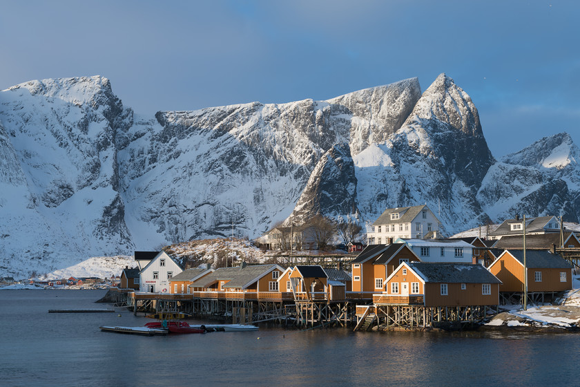 DSC2599 
 www.keithmuirphoto.co.uk 
 Keywords: Arctic, D850, Lofoten, Norway, Reinefjord, Sakrisoy, Sakrisøy, WPH, Wild Photography Holidays, dawn, landscapes, mountains, sea, sunrise, travel, winter